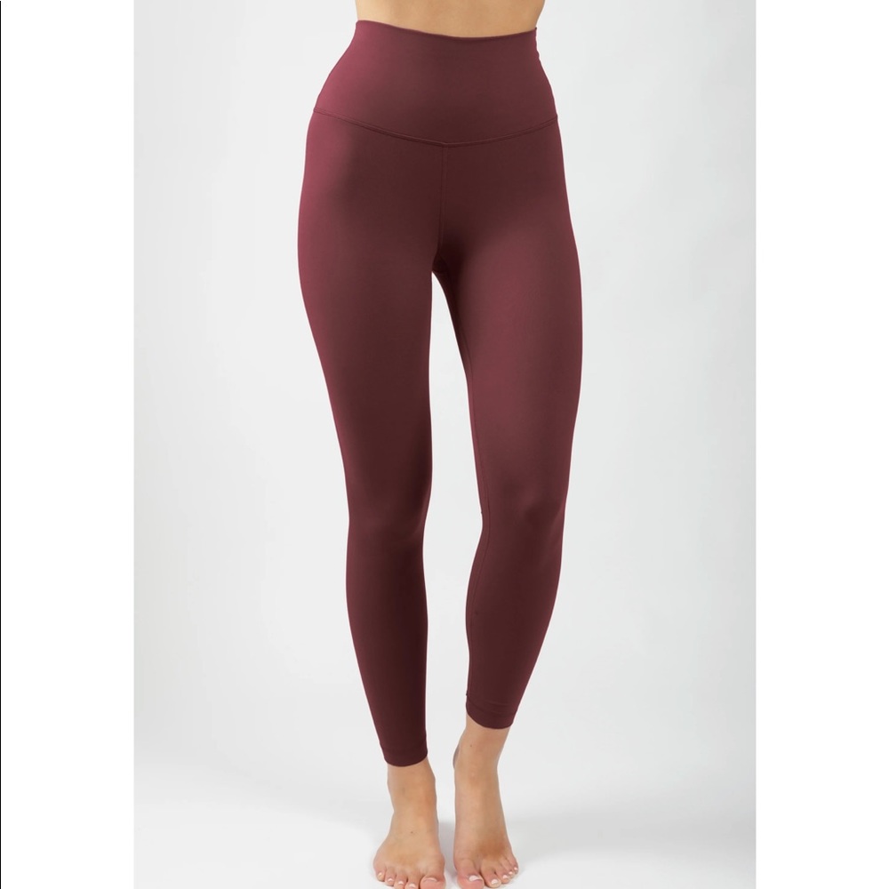 2 Pairs! Elastic-Free High Waist Leggings